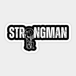 Strongman Sticker